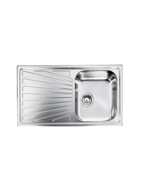 CM LAVELLI CM 011443D - LAVELLO DA INCASSO COMETA - INOX SATINATO - 86x50