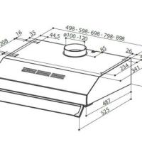 FABER 2740SRM (VIS) 3000557576 - CAPPA SOTTOPENSILE - INOX - CL: