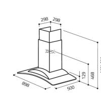 ELICA  IGLOO INOX/A/90 - 1