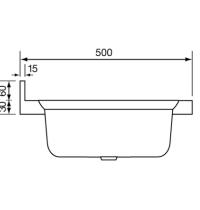 CM LAVELLI 031031S - LAVELLO MONDIAL DA APPOGGIO - 1 V. SX + GOCC. DX - 90x50 - INOX PRELUCIDATO - 2