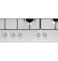 ELECTROLUX KGS7564SX - PIANO COTT. A GAS DA INCASSO C/ 5 ZONE COTT. - ACCIAIO INOX - GRIGLIE SMALTATE - 1