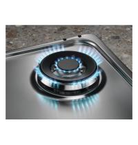 ELECTROLUX KGS7564SX - PIANO COTT. A GAS DA INCASSO C/ 5 ZONE COTT. - ACCIAIO INOX - GRIGLIE SMALTATE - 3