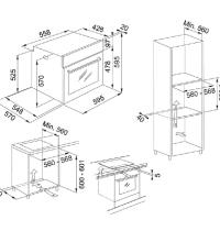 FRANKE FSL86HXS - FORNO ELETTR. DA INCASSO MULTIF. TERMOVENT. - CL: