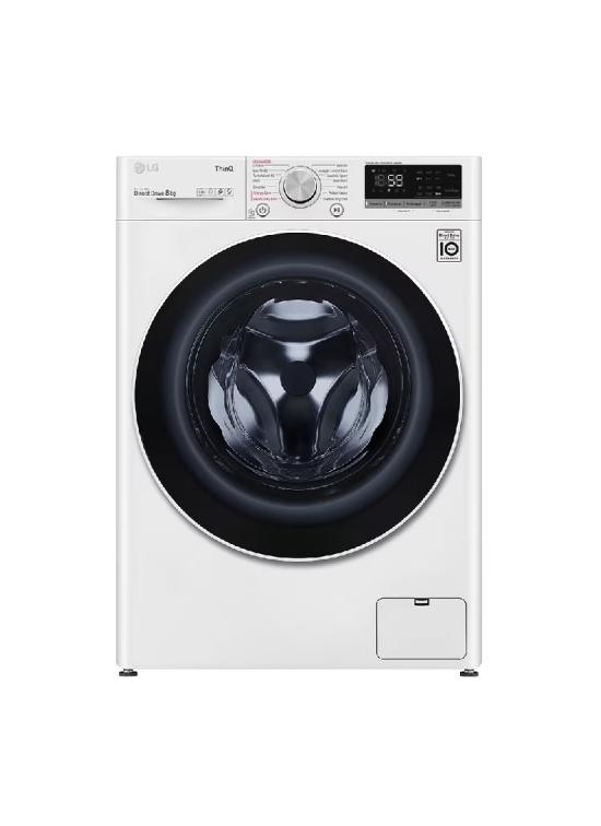 LG F4WV508S0E - LAVATRICE A VAPORE A L. INSTALL. - AI DD, SMART PAIRING E TURBOWASH - 8KG - 1400 GIRI/MIN - CL: