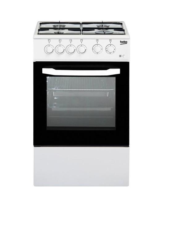 BEKO CSS4214FW - PIANO COTT. A GAS 4 ZONE COTT. + FORNO ELETTR. STAT. - CL: