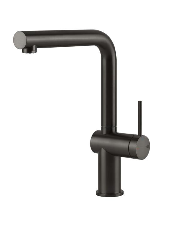 GESSI INEDITO 60431#707 BLACK METAL BRUSHED PVD MISCELATORE LAVELLO